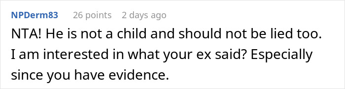 &ldquo;AITA Because I Told My Ex-Husband&rsquo;s Son The Truth About Why We Divorced&rdquo;