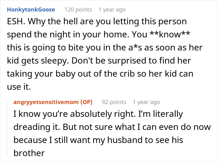 Family Visit Goes Wrong When SIL Demands 5-Month-Old Baby&rsquo;s Crib For Her Own Son, Mom Refuses