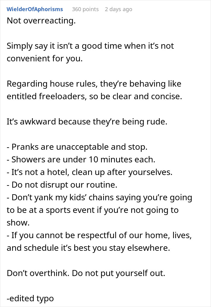 &ldquo;They Are No Longer Welcome&rdquo;: Woman Treated Like A Maid In Her Own Home, Puts Her Foot Down