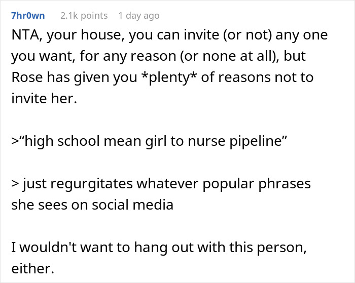 Woman Uninvites Friend From Her Next Party For Daring To Mock Her On IG, Gets Called A Jerk Woman Uninvites Friend From Her Next Party For Daring To Mock Her On IG, Gets Called A Jerk