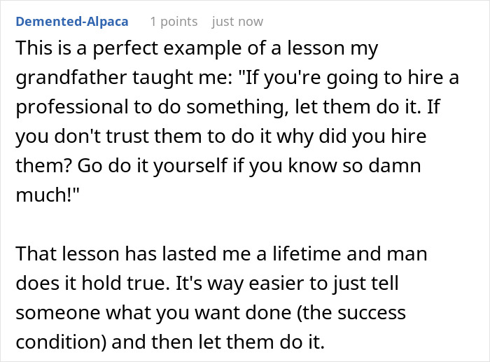 “He Says I’m Doing It Wrong”: Flooring Expert Maliciously Complies With Delulu Client “He Says I’m Doing It Wrong”: Flooring Expert Maliciously Complies With Delulu Client