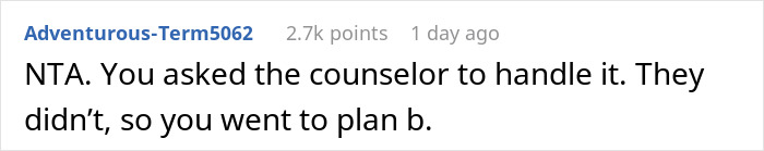 Bully Just Won’t Quit, Mom Tells Daughter To Bring Up The Bully’s Parents’ Super Nasty Divorce Bully Just Won’t Quit, Mom Tells Daughter To Bring Up The Bully’s Parents’ Super Nasty Divorce