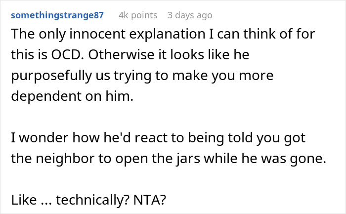 Woman Decides On Divorce After Suffering Husband's Lid Quirk For 5 Years