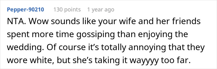 “Saw My Wife’s Face Drop”: Groom’s Stepsister Shows Up To Wedding Wearing White “Saw My Wife’s Face Drop”: Groom’s Stepsister Shows Up To Wedding Wearing White