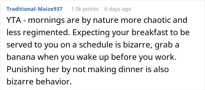 Man Punishes Wife For Not Making Him Breakfast, Receives A Reality Check Man Punishes Wife For Not Making Him Breakfast, Receives A Reality Check