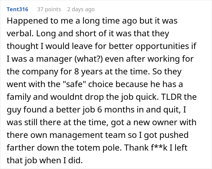 Woman Learns Why She Didn&rsquo;t Get A Promotion, Quits On The Same Day