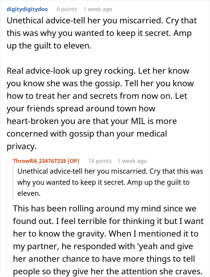 MIL Oversteps Boundaries, Exposes Couple’s Pregnancy Just 7 Weeks In MIL Oversteps Boundaries, Exposes Couple’s Pregnancy Just 7 Weeks In