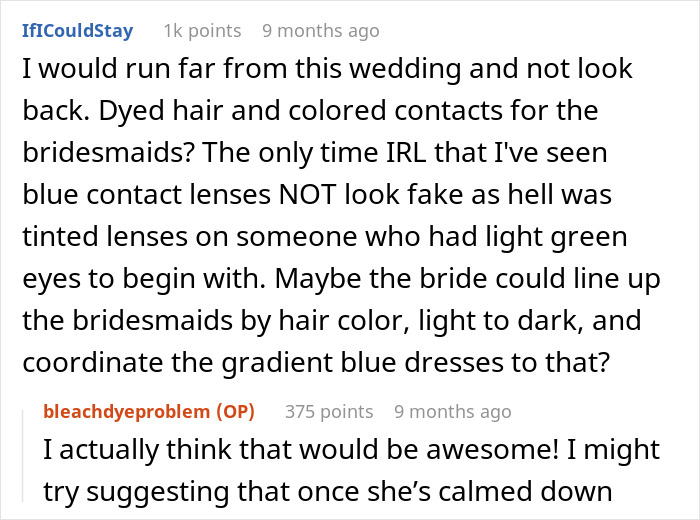 Couple Breaks Up After Bride Changes Her Mind About Making The Bridal Party Bleach Their Hair