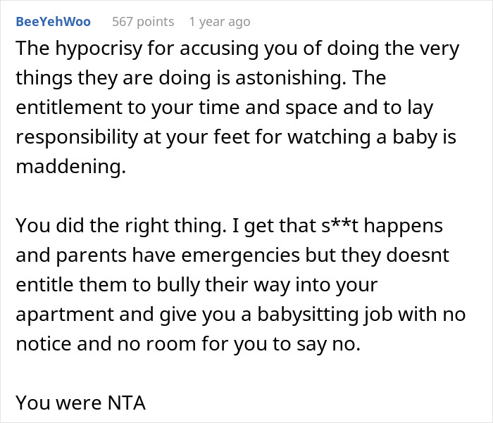 Woman Stands Firm Against Babysitting Nephew Without Notice, Sparks Drama