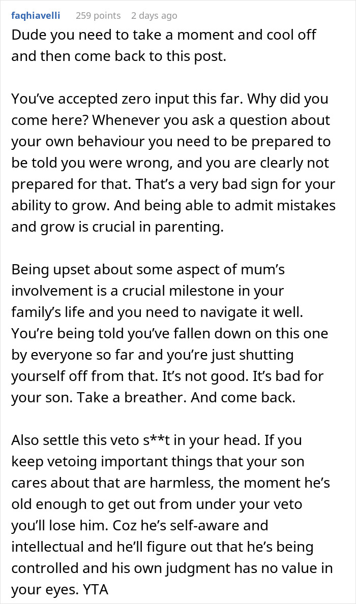 Man Gets Aggressive After Son’s Bio Mom Gets Involved In A Discussion About His Classes Man Gets Aggressive After Son’s Bio Mom Gets Involved In A Discussion About His Classes