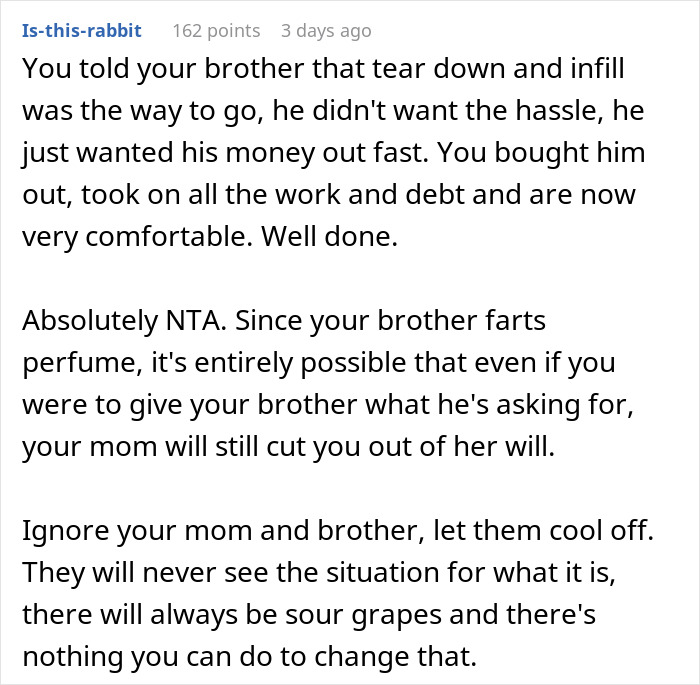 Brother Blows Inheritance On Car And Trips, Gets Mad Sibling Invested And Became A Landlord Brother Blows Inheritance On Car And Trips, Gets Mad Sibling Invested And Became A Landlord
