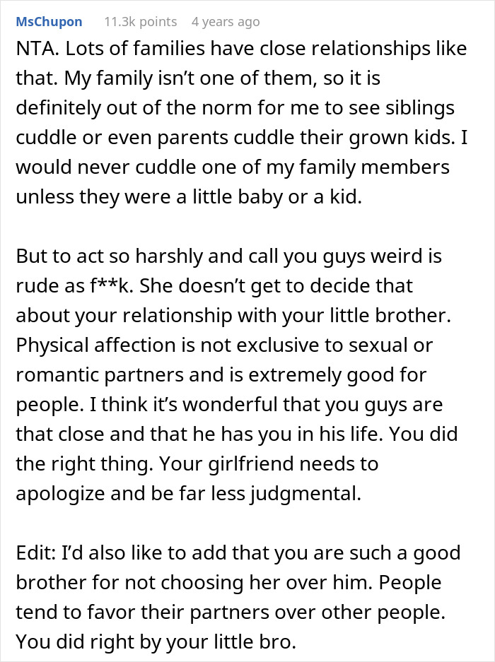 Man Forces His GF Out Of His Home After She Makes His Little Brother Cry And Dumps Her