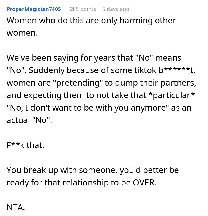“AITAH For Breaking Up With My Girlfriend When She Tested Me?” “AITAH For Breaking Up With My Girlfriend When She Tested Me?”