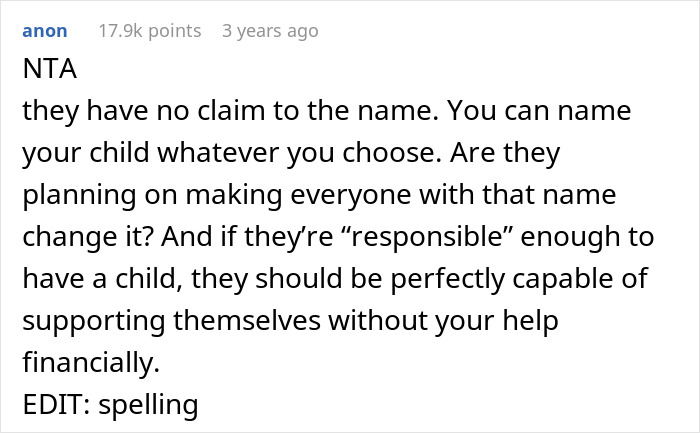 Son&rsquo;s GF Calls Mom An &lsquo;Evil B&rsquo; For Refusing To Rename Her Baby, She Stops Giving Him Money