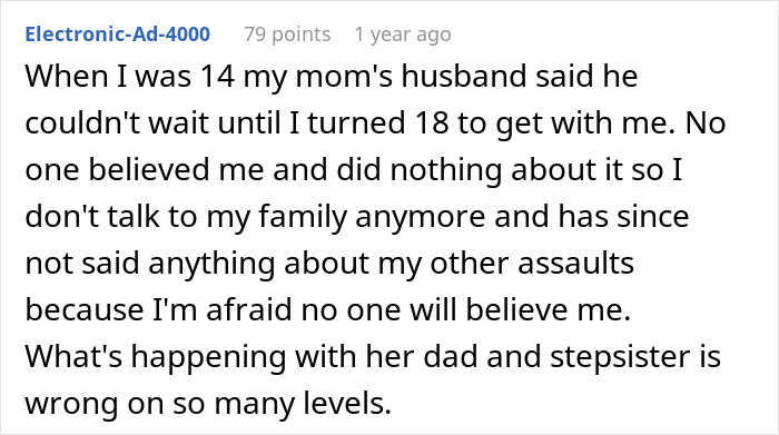 Woman Can’t Understand How Her Family Can Be Supportive Of Dad’s ‘Disgusting’ Marriage Woman Can’t Understand How Her Family Can Be Supportive Of Dad’s ‘Disgusting’ Marriage
