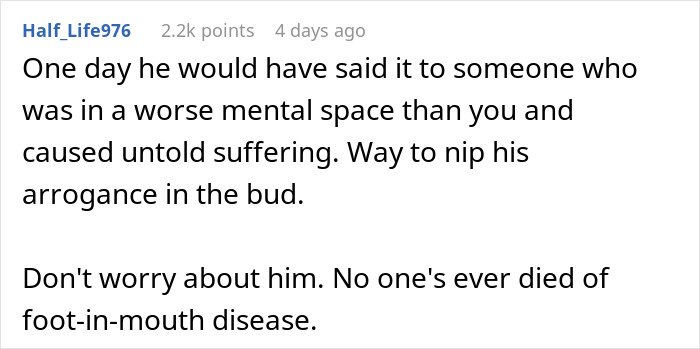 Man Publicly Shames A Childfree Woman, She Claps Back So Strongly That He Takes “Sick Leave” Man Publicly Shames A Childfree Woman, She Claps Back So Strongly That He Takes “Sick Leave”