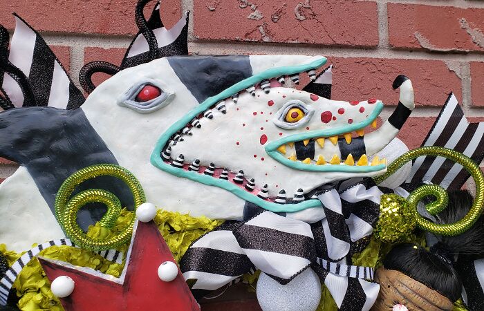 Beetlejuice Decorations: My Handmade Unique Wreath