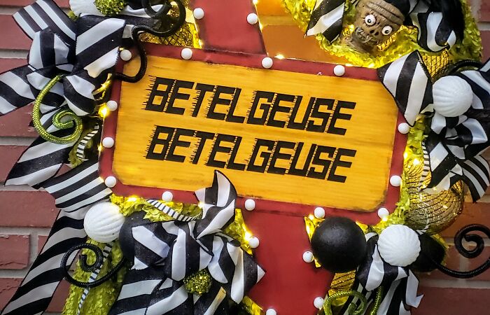 My Beetlejuice Decorations