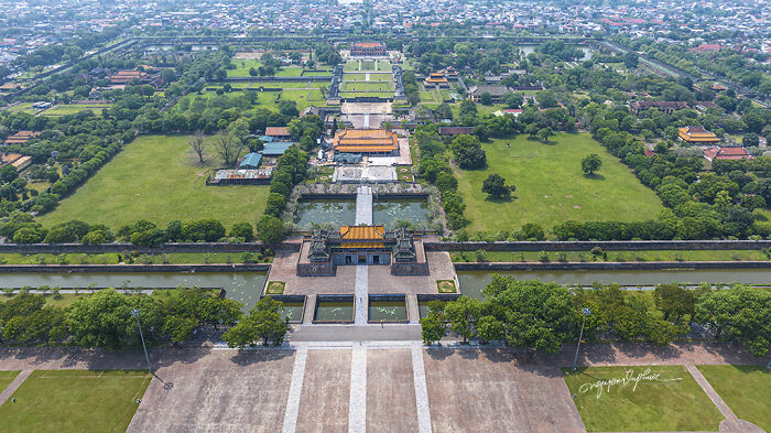 A Series Of Aerial Photographs Showcasing The Spiritual Architecture Of The “Eternal Homes” During The Nguyen Dynasty Era In Vietnam