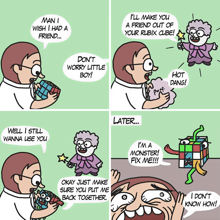 Artist Creates Dark Comics With Twists And Unexpected Endings (30 Pics)