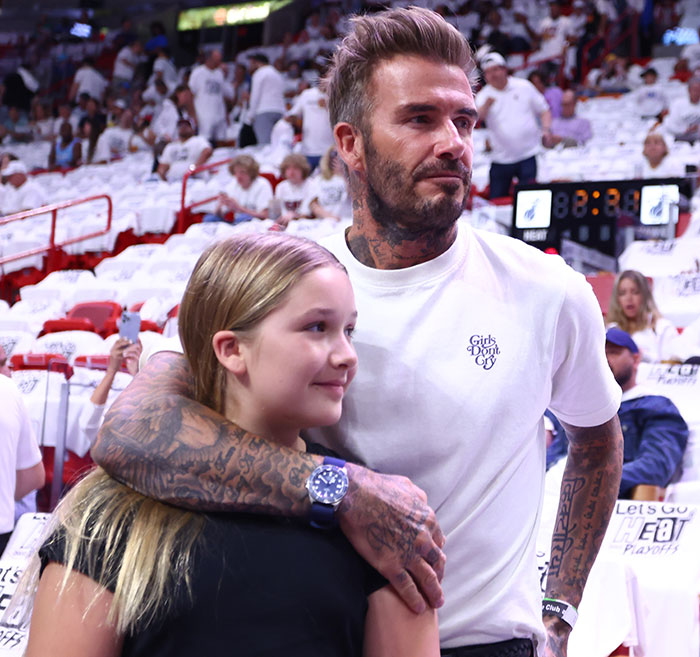 “Cringeworthy… Totally Inappropriate”: David Beckham Trolled For Hugging 12 YO Daughter Harper “Cringeworthy… Totally Inappropriate”: David Beckham Trolled For Hugging 12 YO Daughter Harper