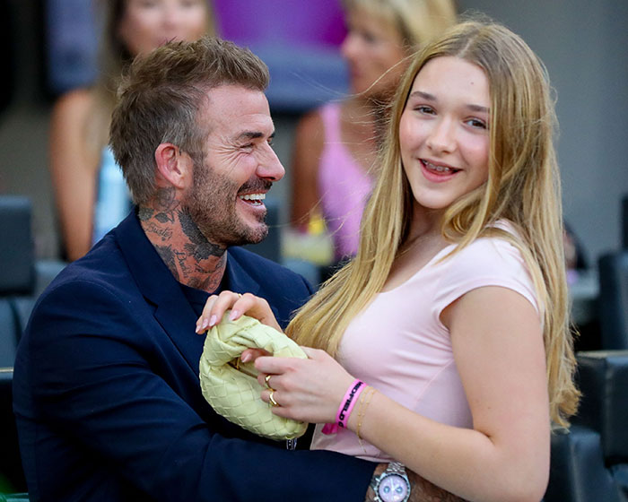 “Cringeworthy… Totally Inappropriate”: David Beckham Trolled For Hugging 12 YO Daughter Harper “Cringeworthy… Totally Inappropriate”: David Beckham Trolled For Hugging 12 YO Daughter Harper