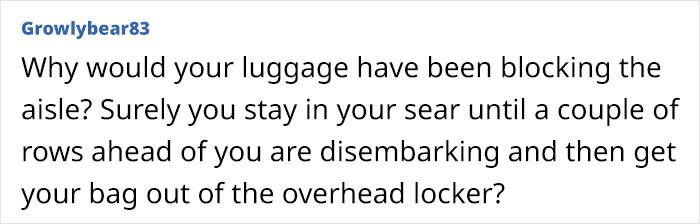 Drama Ensues After Man Refuses To Let Other Passengers On A Plane Pass By In The Aisle Drama Ensues After Man Refuses To Let Other Passengers On A Plane Pass By In The Aisle