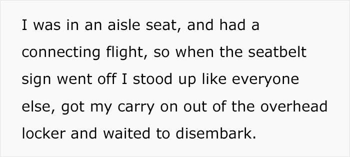 Drama Ensues After Man Refuses To Let Other Passengers On A Plane Pass By In The Aisle Drama Ensues After Man Refuses To Let Other Passengers On A Plane Pass By In The Aisle