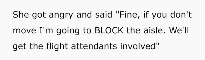 Drama Ensues After Man Refuses To Let Other Passengers On A Plane Pass By In The Aisle Drama Ensues After Man Refuses To Let Other Passengers On A Plane Pass By In The Aisle