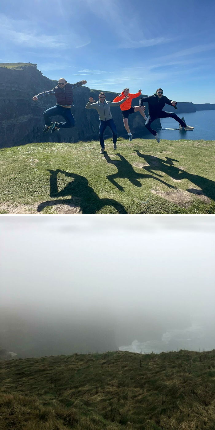 Traveled 4000 Miles From The USA To Ireland To See The Cliffs Of Moher