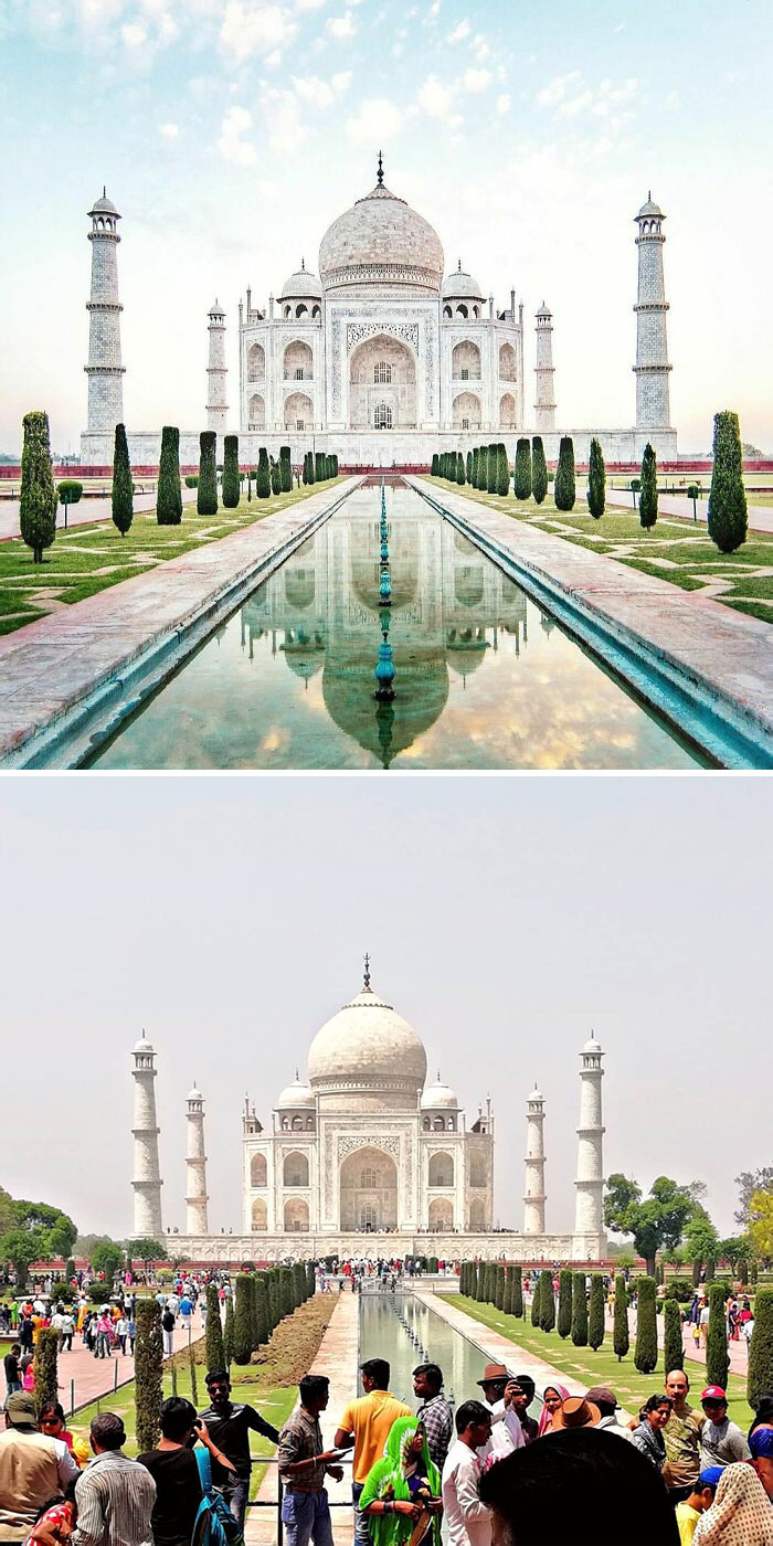 The Taj Mahal, Agra, India