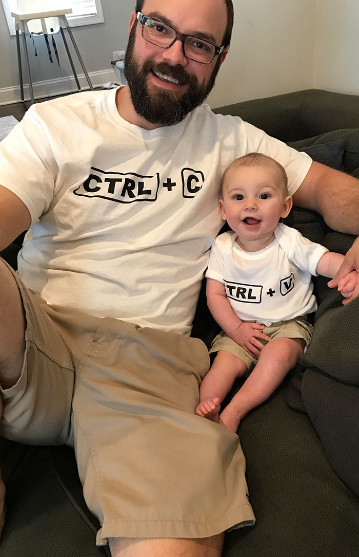 My Wife Supporting My Habit For Father's Day