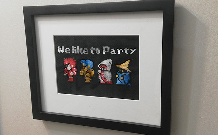 Amazing Father's Day Gift: Cross-Stitched With Love By My Wife