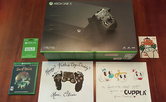 After Lamenting My Inability To Play Cuphead The Other Day, My Wife And Daughter Surprised Me For Father's Day