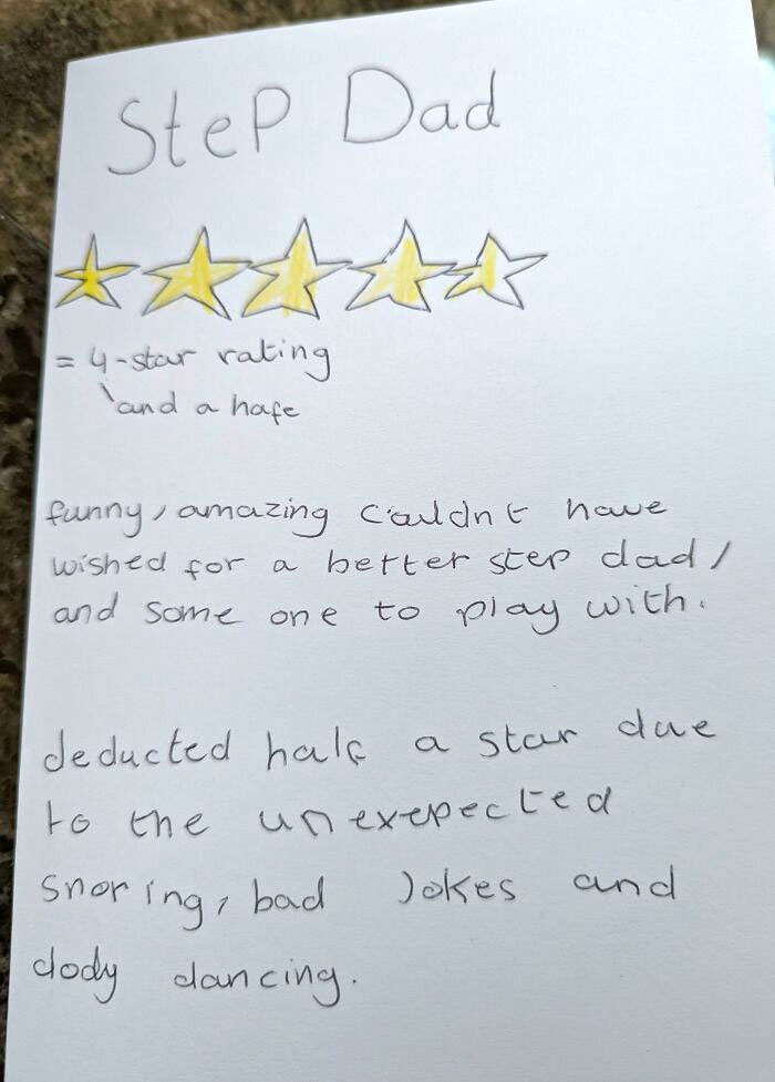 I'm Very Happy With My 4.5 Star Father's Day Review