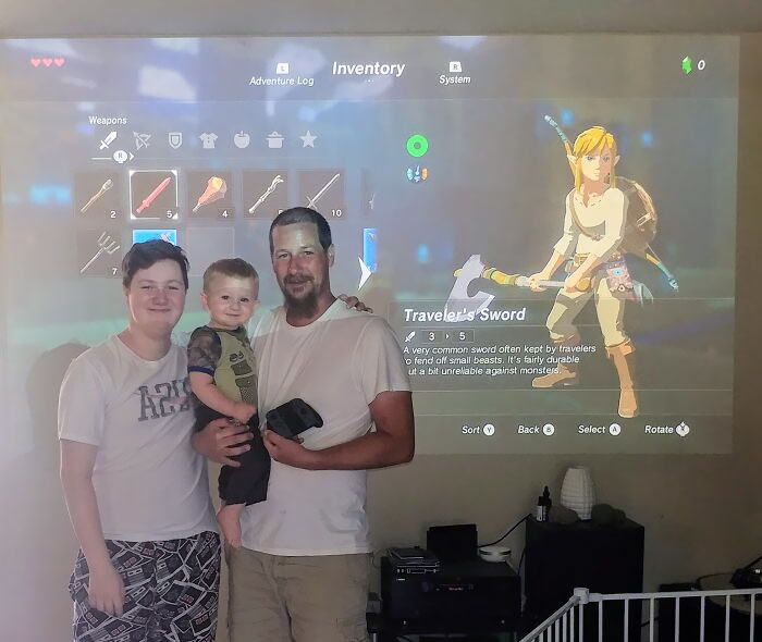 Was Pleasantly Spoiled Today For Father's Day. Wife And Two Sons Got This Long-Time LOZ Fan A Nintendo Switch And BOTW. Been Wanting To Play Since Release