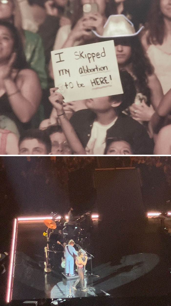 Why Did Someone Bring This Sign To Harry’s "Love On Tour" Concert In Chicago?