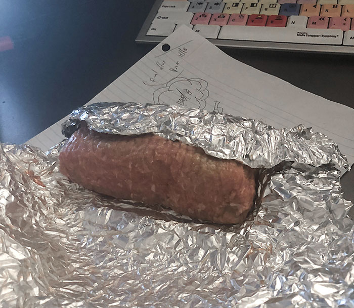 This Is What Happens When Your Wife Wraps The Meat The Same Way Your Sandwiches Are Wrapped For Work