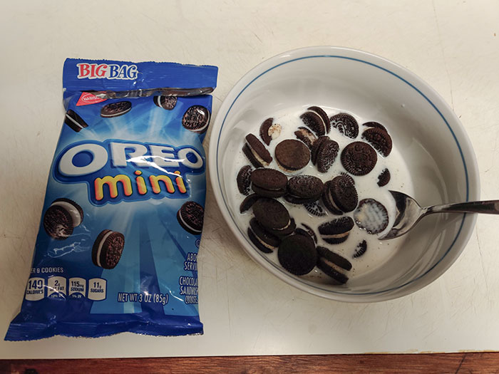  My Wife Told Me To "Eat A Bowl Of Cereal" For Breakfast