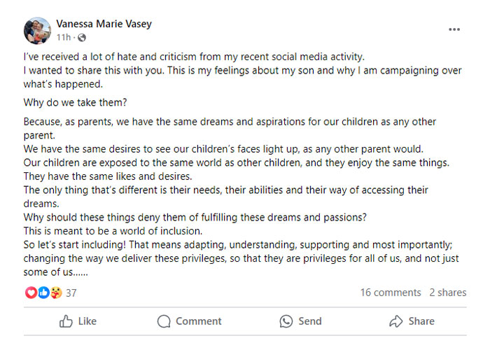 Mom And 7-Year-Old Son With Down Syndrome Brutally Booted Out Of Pink Concert