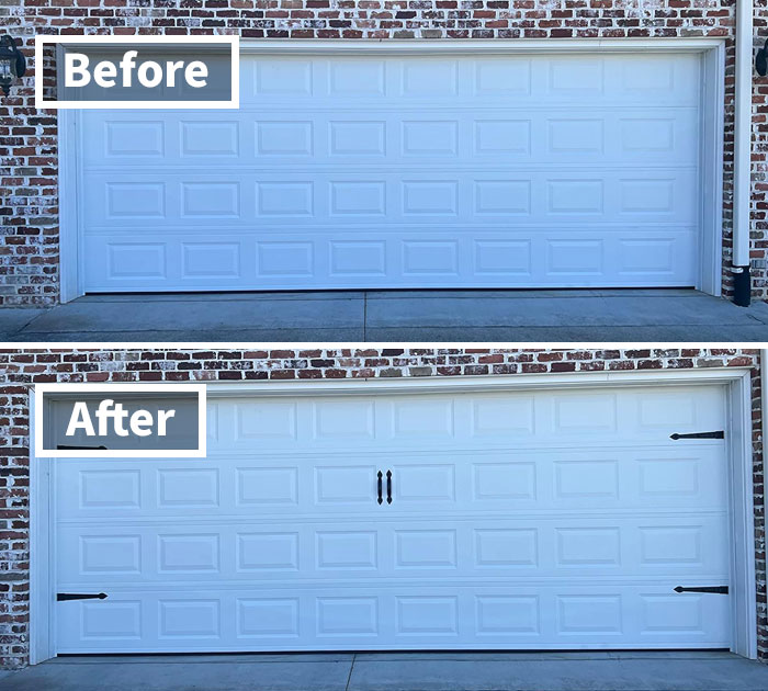  Garage Handle And Hinge Magnets  Is A Quick-Fix Upgrade To Your Boring Plain Door