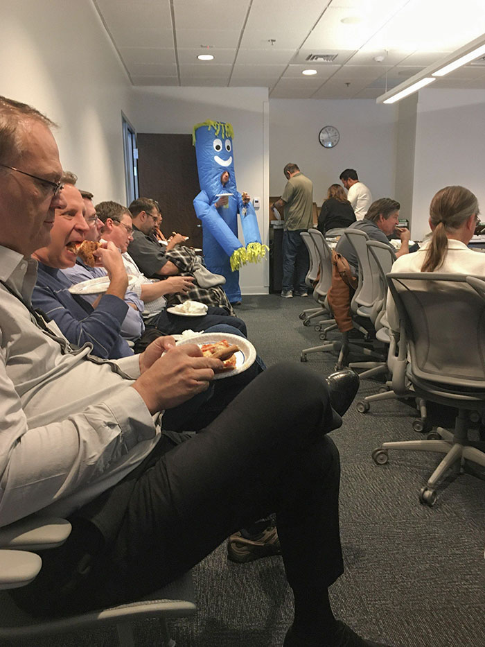 La única vez que usé mi disfraz de Halloween para ir a trabajar