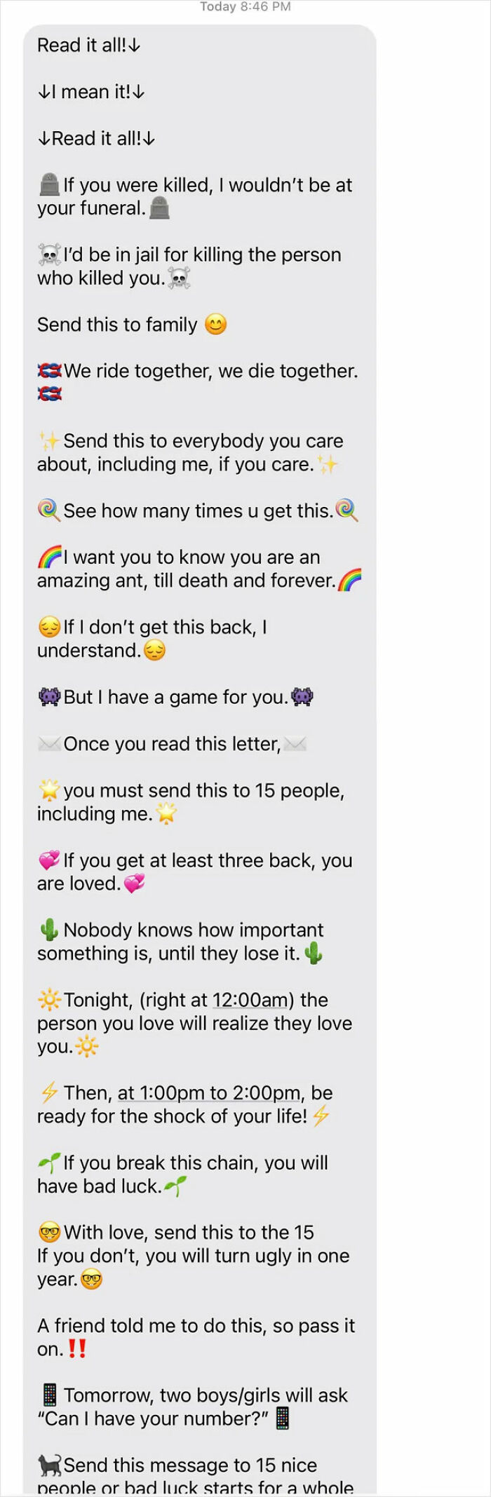 My 11 Year Old Niece Finally Got A Phone