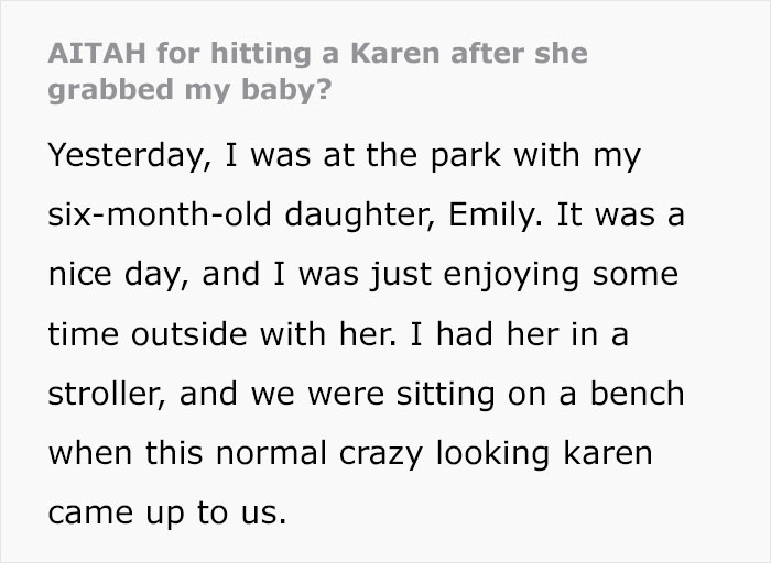 "She Started Screaming That I Assaulted Her": Karen Gets A Face Slap After Grabbing This Mom's Baby