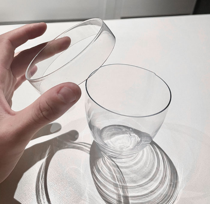 I Was Emptying The Dishwasher And Found This “Clean” Glass Break