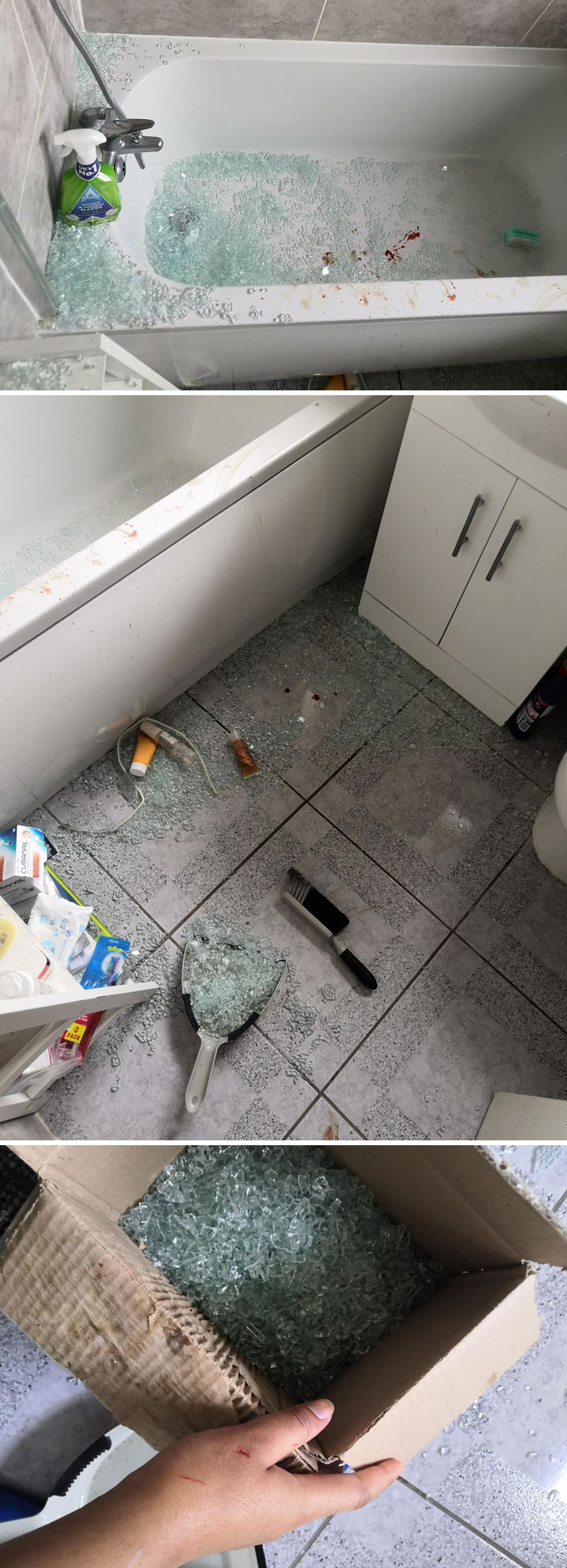 Failed Attempt To Clean The Bathroom For Hubby