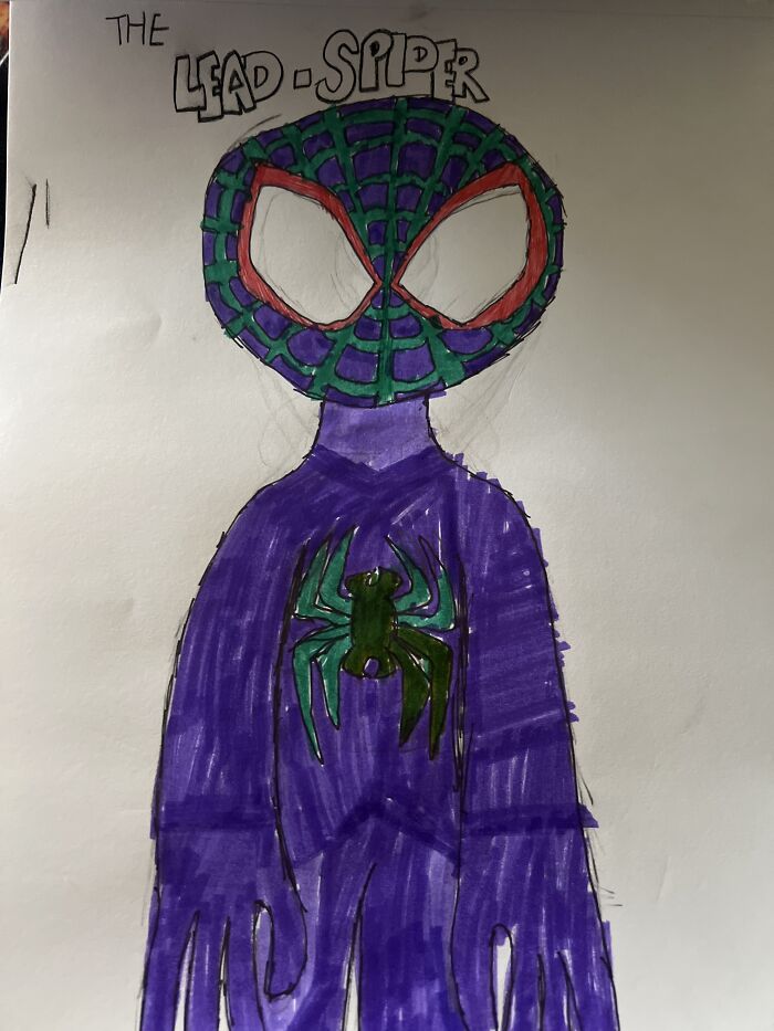 Bread In A Spider Suit ‘Cuz He Needs Everything To Be Fair Because He’s Being A Brat Today