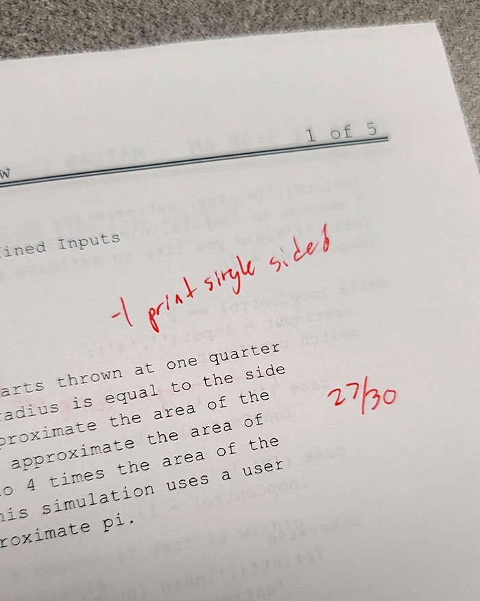 All Of My School's Printers Are Auto-Configured To Print Double-Sided. However, My Programming Teacher Requires Code To Be Printed Single-Sided