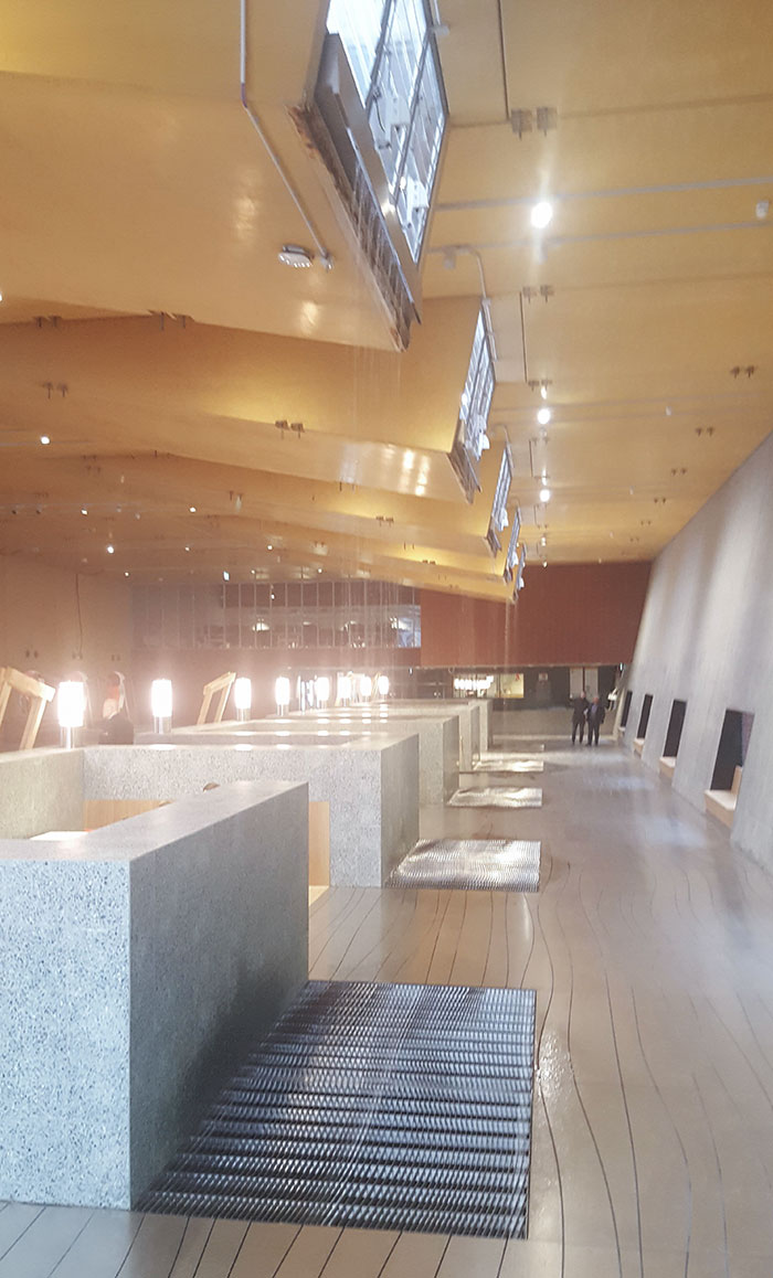 Waterfalls In My Uni Building When It Rains