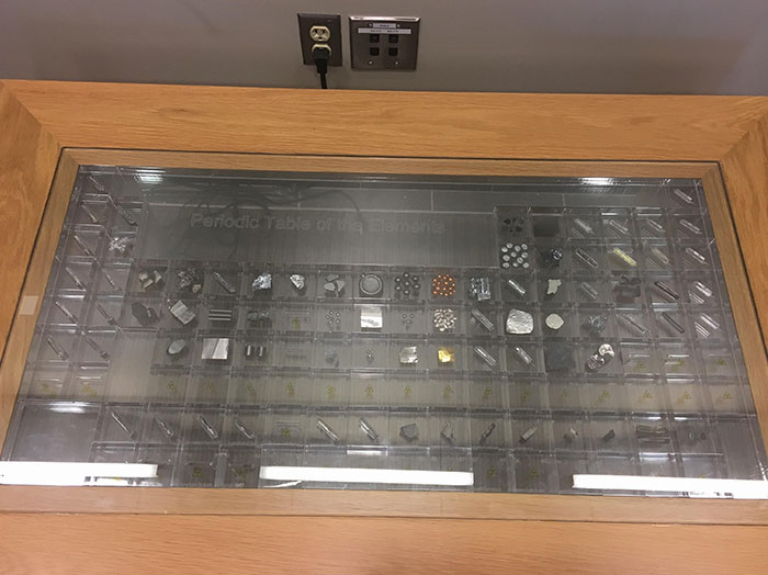 This Actual Periodic Table My University Has